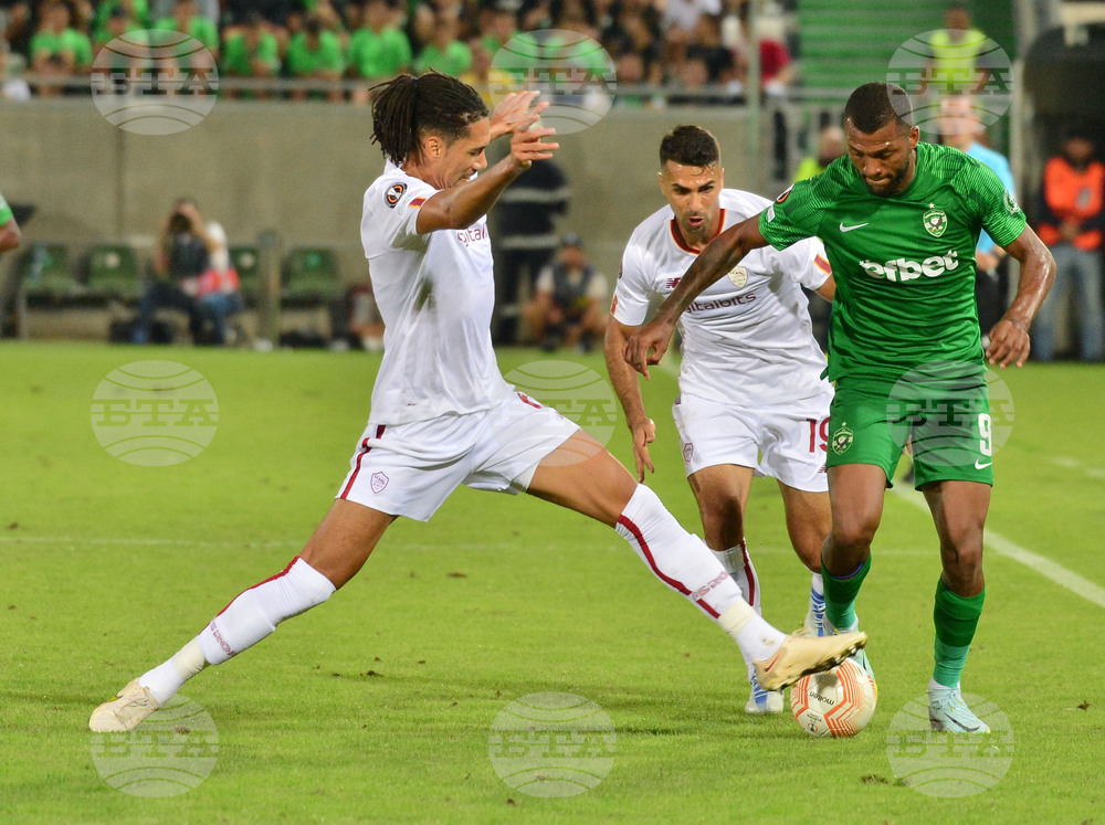 Разград - футбол - Лудогорец - Рома