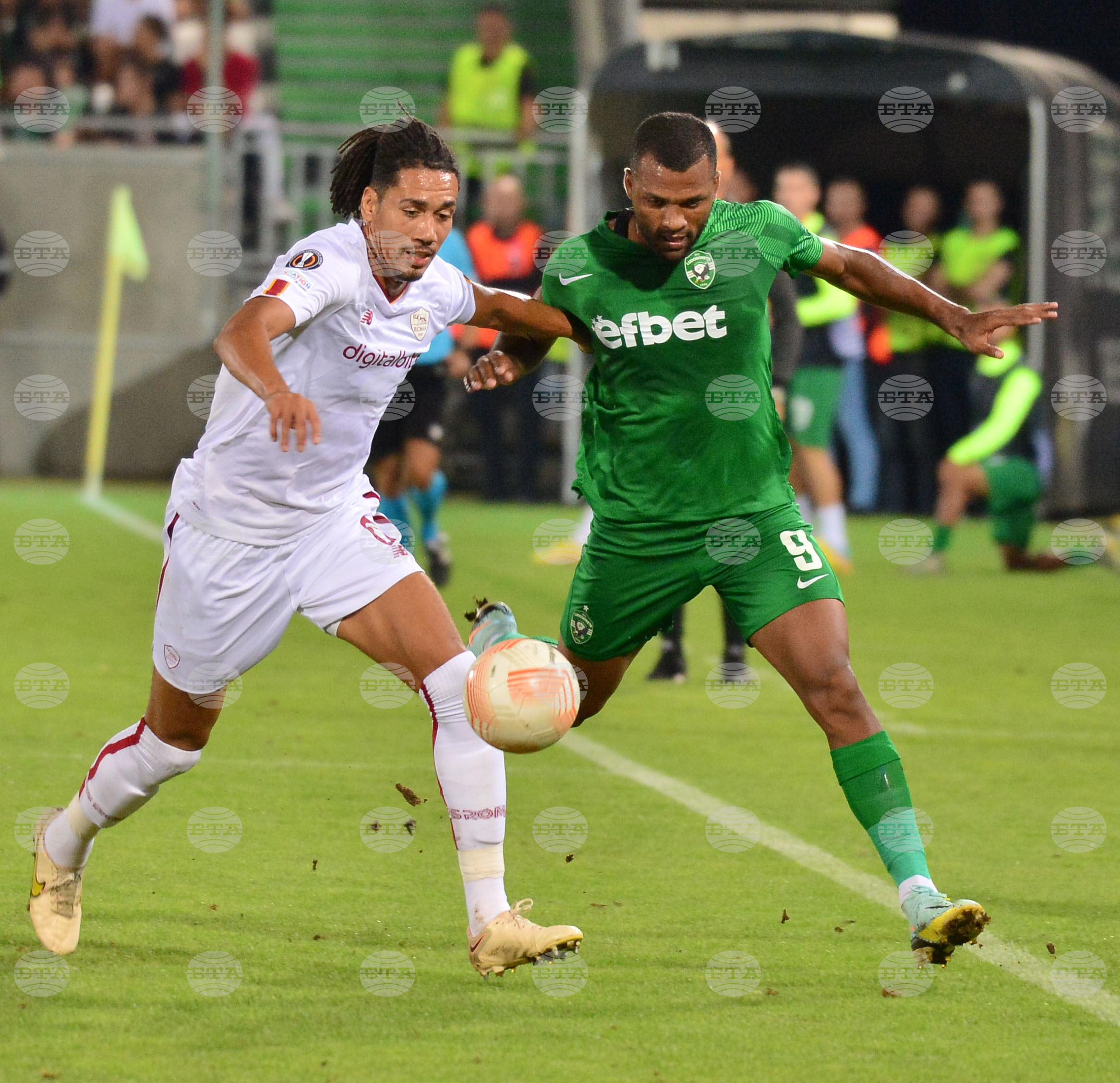 Разград - футбол - Лудогорец - Рома