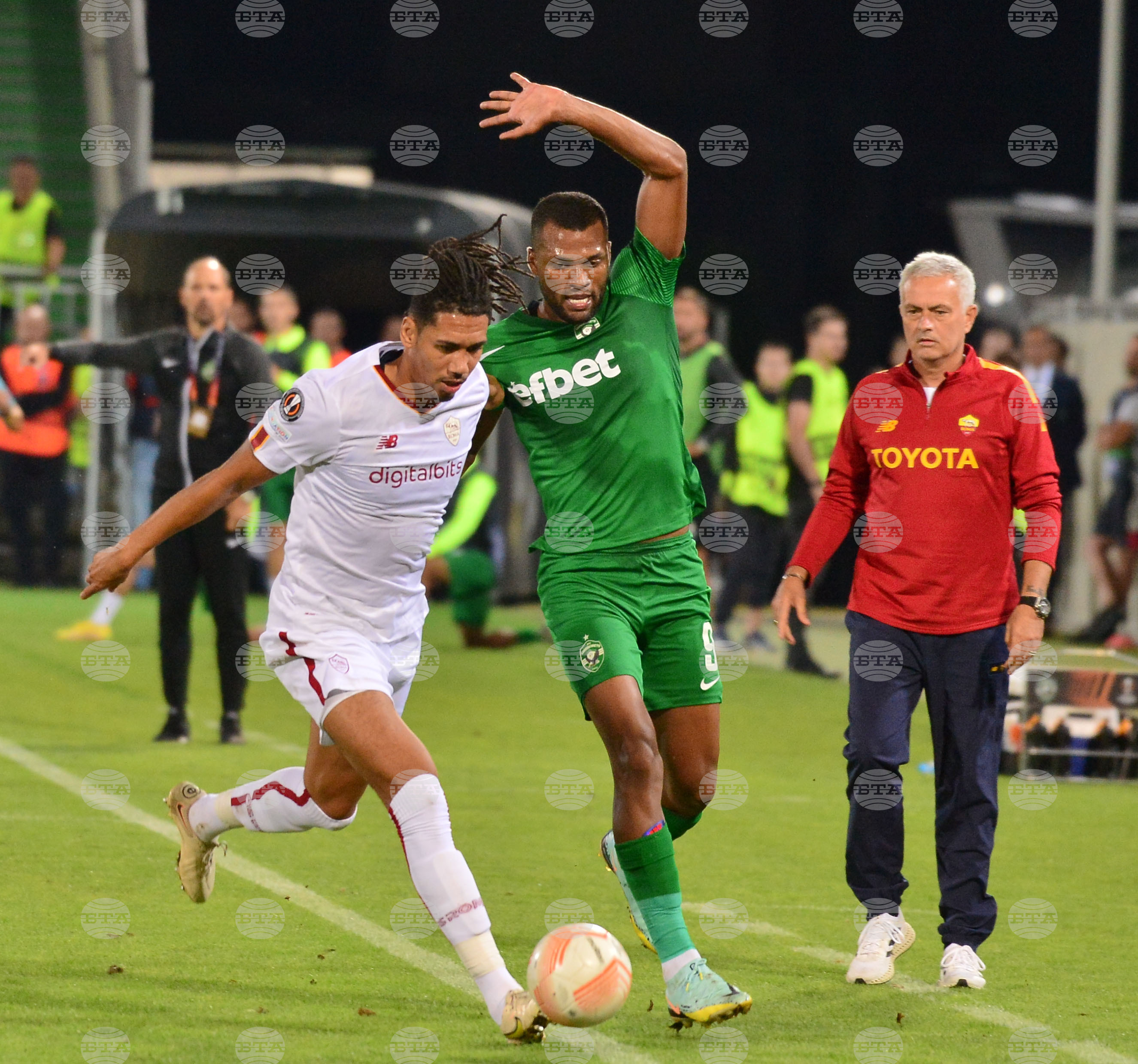 Разград - футбол - Лудогорец - Рома