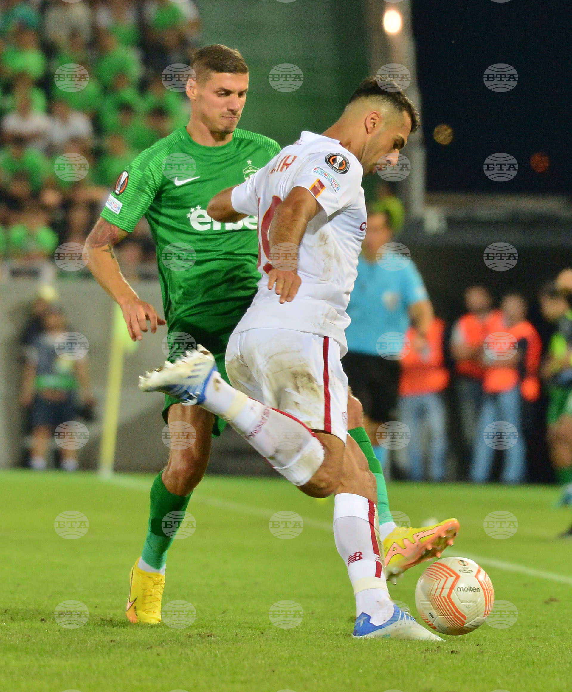 Разград - футбол - Лудогорец - Рома