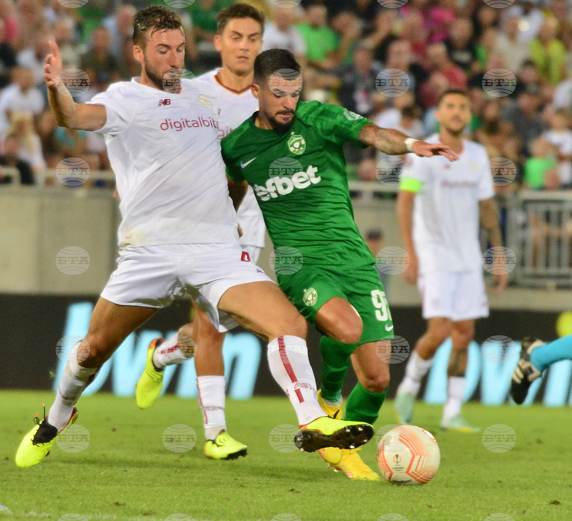 Разград - футбол - Лудогорец - Рома