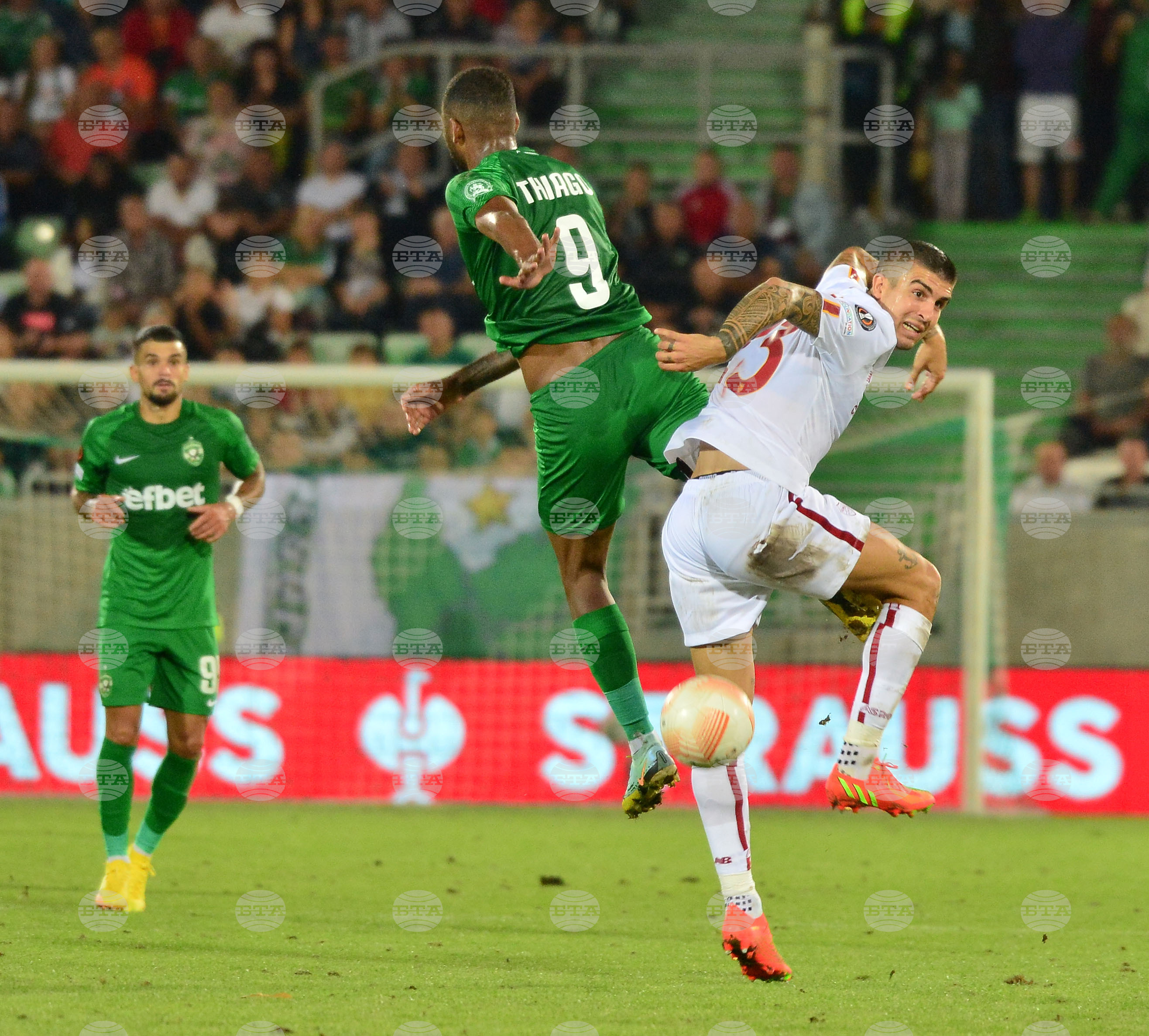 Разград - футбол - Лудогорец - Рома