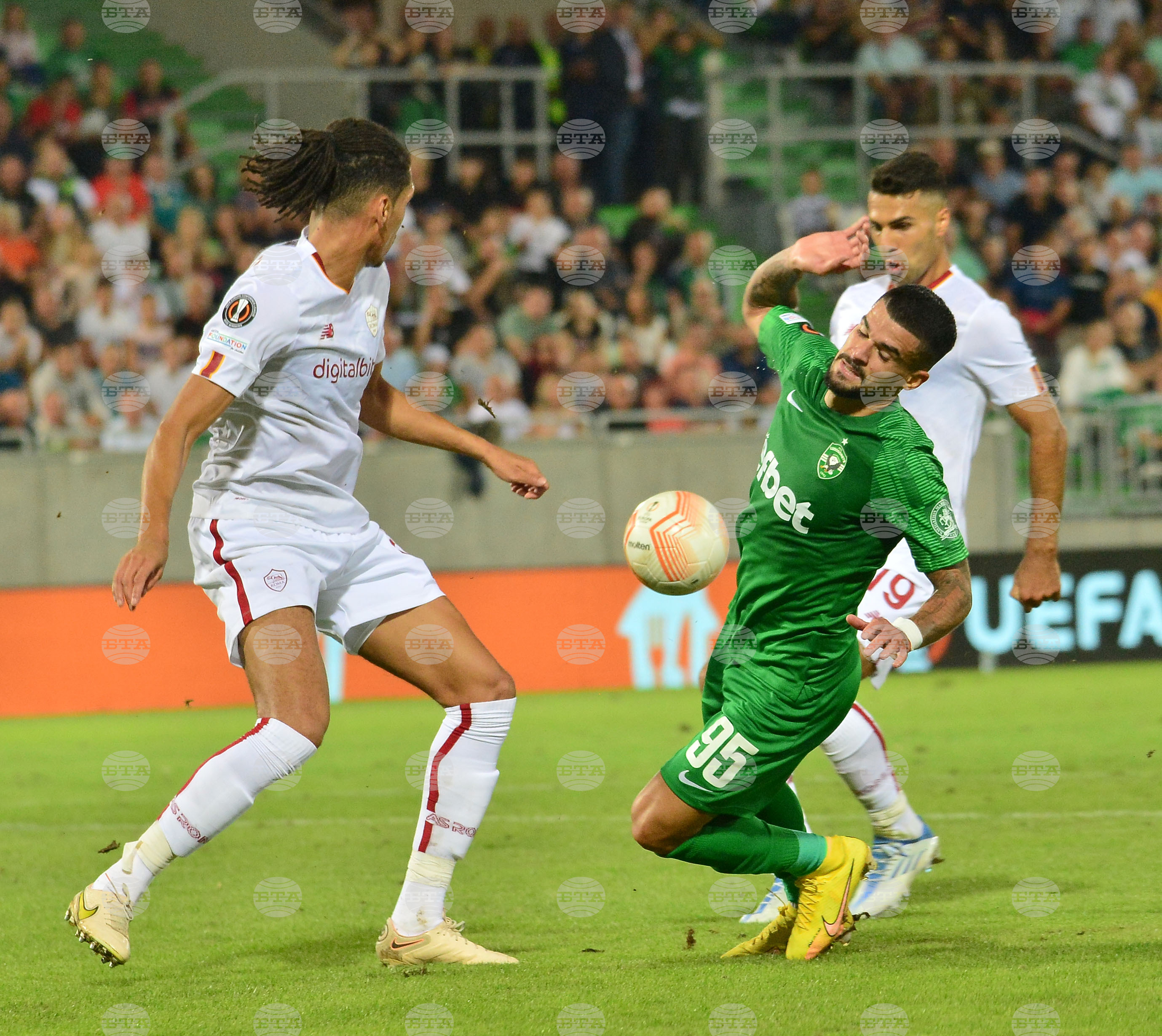 Разград - футбол - Лудогорец - Рома