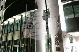 Посолството на Великобритания - кралица Елизабет Втора - траур