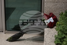 Посолството на Великобритания - кралица Елизабет Втора - траур