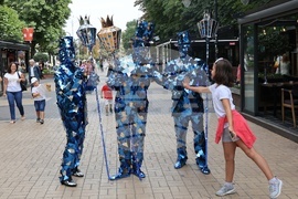 Дни на словашката култура в България - шествие