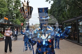 Дни на словашката култура в България - шествие