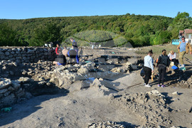 Село Свещари - археологически сезон 2022 - приключване