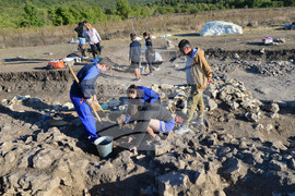 Село Свещари - археологически сезон 2022 - приключване