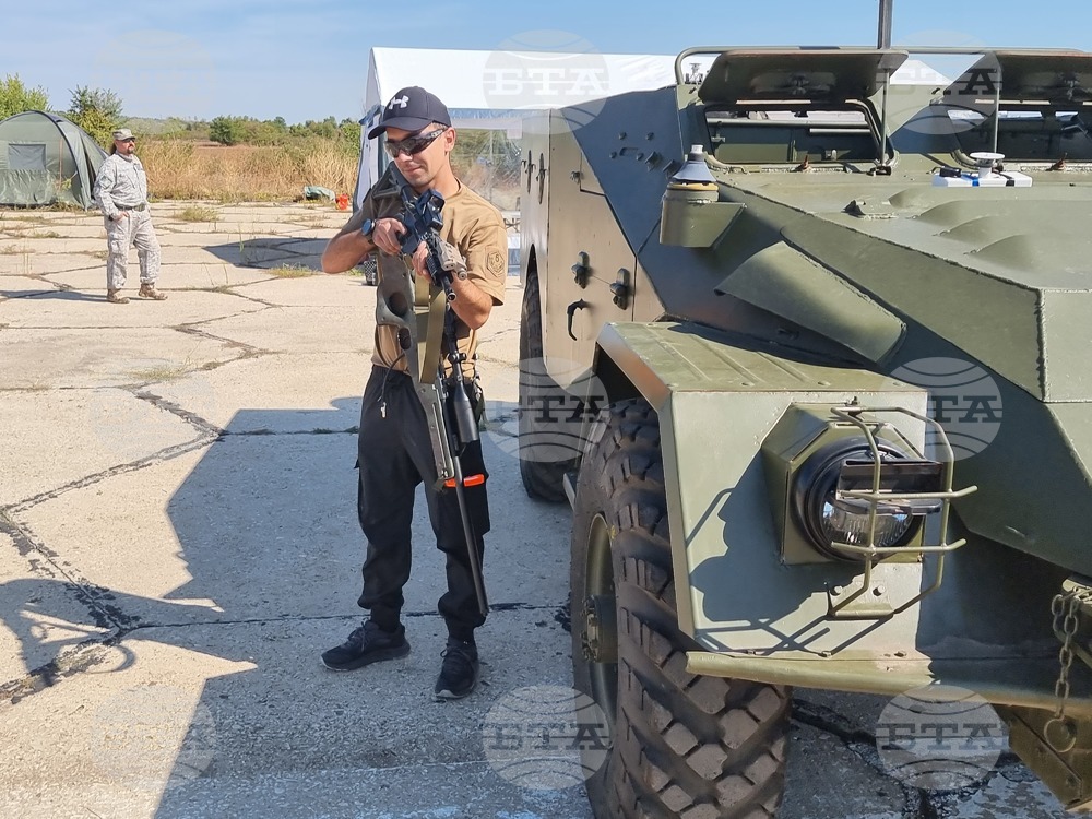 Над 500 участници се включват в Международната военно-симулативна игра "Вайпър 6" край Хасково