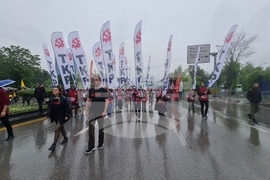 Турция - Ден на труда - шествие