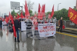 Турция - Ден на труда - шествие