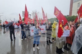 Турция - Ден на труда - шествие