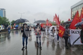 Турция - Ден на труда - шествие