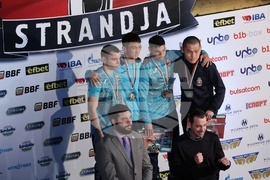 Бокс - Ясен Радев - Даниел Асенов - награждаване