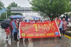 Турция - Ден на труда - шествие