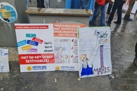 Турция - Ден на труда - шествие