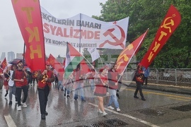 Турция - Ден на труда - шествие