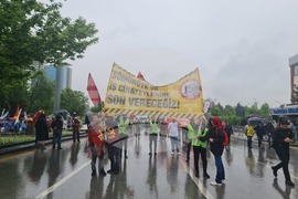 Турция - Ден на труда - шествие