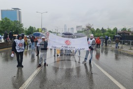 Турция - Ден на труда - шествие