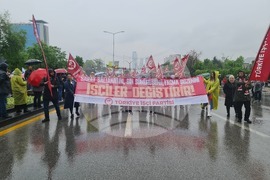 Турция - Ден на труда - шествие