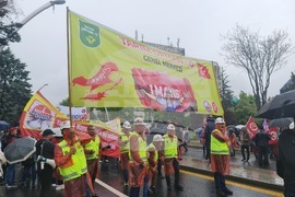 Турция - Ден на труда - шествие