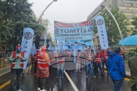 Турция - Ден на труда - шествие