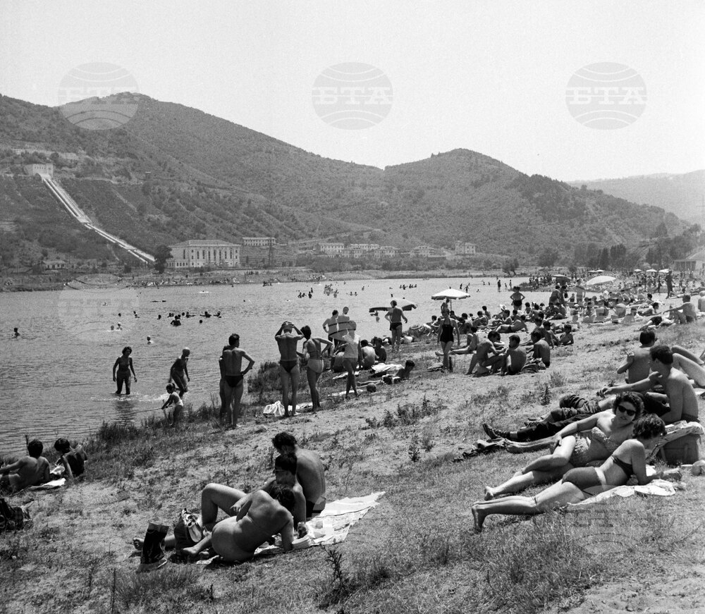 Панчаревско езеро - плаж - изглед