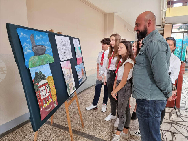 Република Северна Македония - „Нарисувай ми България, нарисувай ми Македония" - изложба