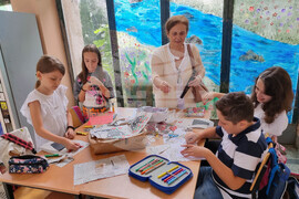 Република Северна Македония - „Нарисувай ми България, нарисувай ми Македония" - изложба