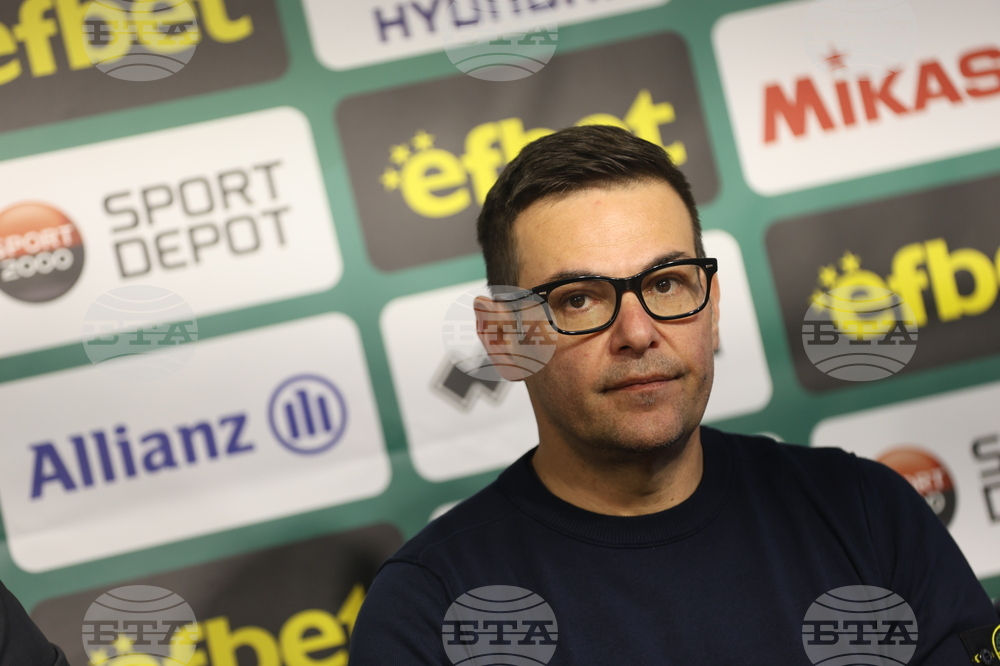 Волейбол - национален отбор - пресконференция - Джанлоренцо Бленджини