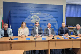 Национален пресклуб на БТА-Плевен - коалиция "Синя България" - пресконференция