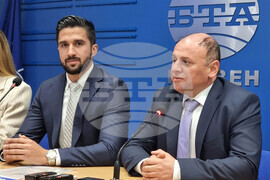 Национален пресклуб на БТА-Плевен - коалиция "Синя България" - пресконференция