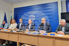 Национален пресклуб на БТА-Плевен - коалиция "Синя България" - пресконференция