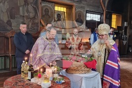 Велико Търново - Велики четвъртък - освещаване