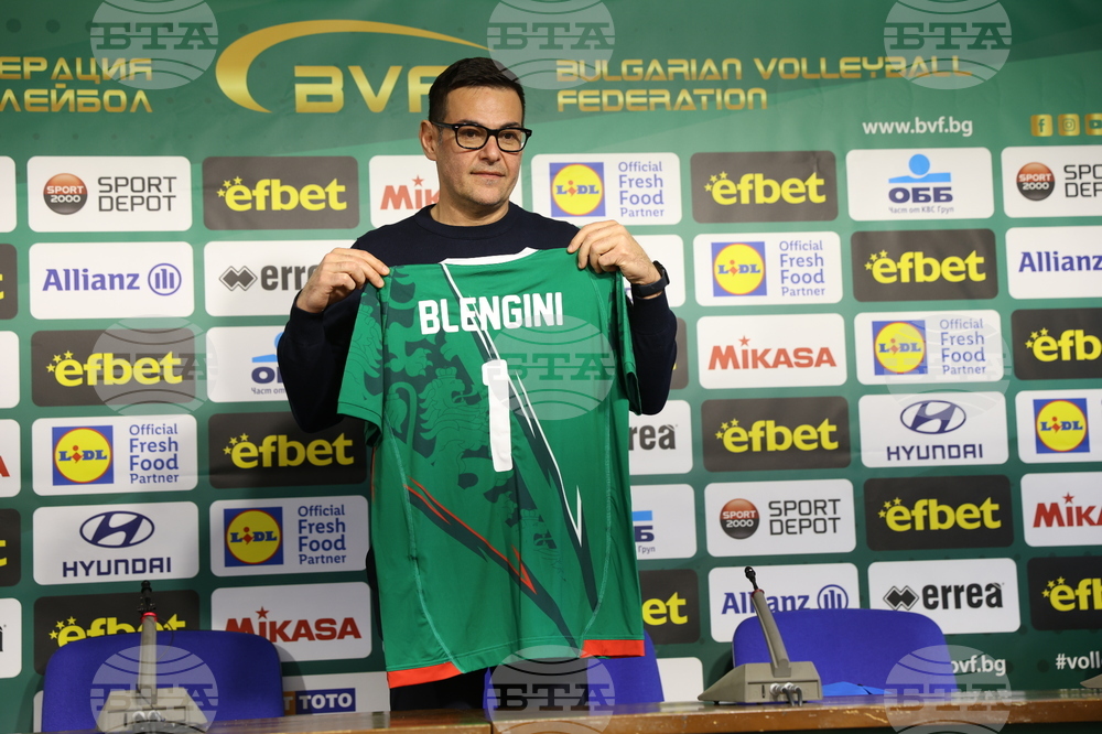 Волейбол - национален отбор - пресконференция - Джанлоренцо Бленджини