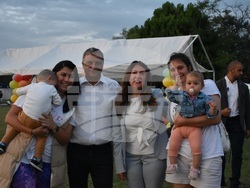 Кметът Илко Стоянов, посланик Н. Пр. Херо Мустафа и д-р Дейвид Еванс поставиха началото на Първи Американски музикален фестивал в Благоевград