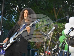 Кметът Илко Стоянов, посланик Н. Пр. Херо Мустафа и д-р Дейвид Еванс поставиха началото на Първи Американски музикален фестивал в Благоевград