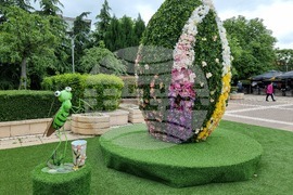 Ямбол - яйца - боядисване - великденска украса