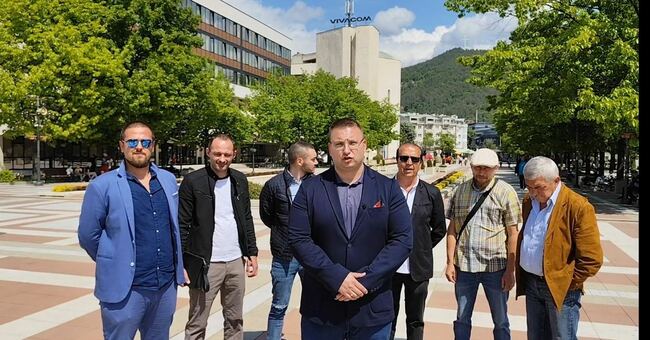 „ЛЕВИЦАТА!“ регистрира листата си в Благоевград за изборите за народни представители на 9 юни