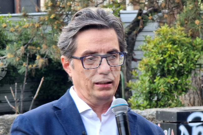 Правителството на Република Северна Македония не възнамерява да променя конституцията и да върви към ЕС, каза пред "Дойче веле" Стево Пендаровски