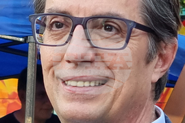 Република Северна Македония - Стево Пендаровски - среща с граждани