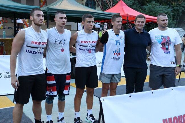 Баскетболен клуб „Хасково“ спечели стрийтбол турнира „Enery element“ 3х3 Хасково 2022г. 
