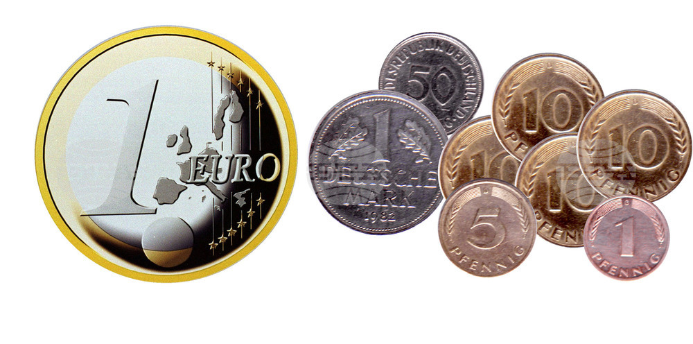 През миналата година германците са обменили 53,1 млн. германски марки за евро в централната банка на страната 