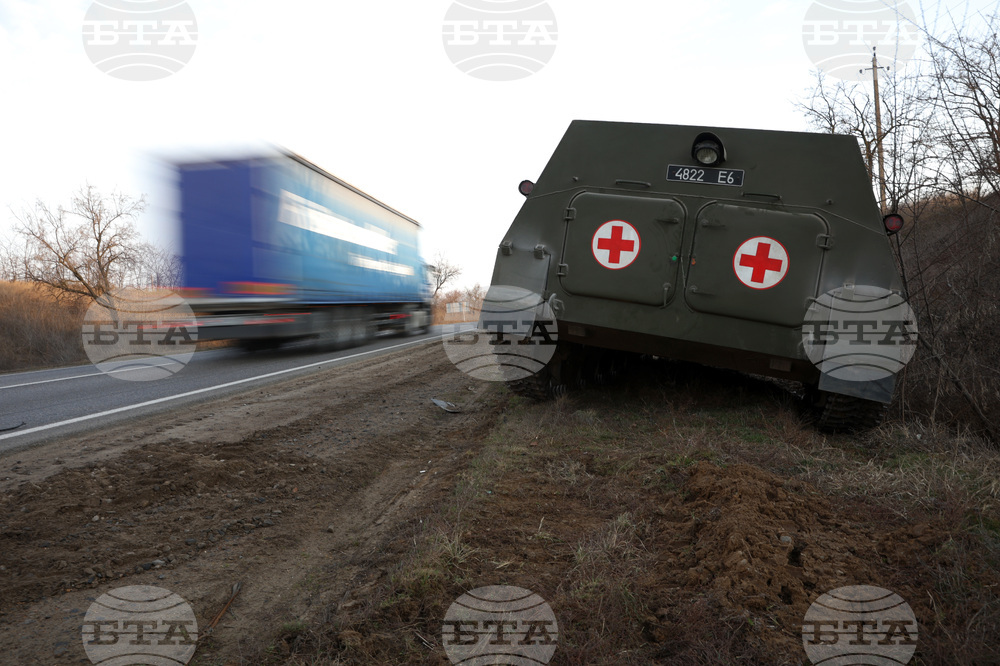 Украйна - бронирана верижна машина