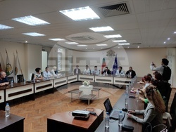 брифинг на служебния министър на иновациите и растежа Александър Пулев в Силистра