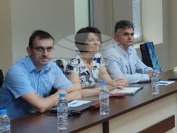 брифинг на служебния министър на иновациите и растежа Александър Пулев в Силистра