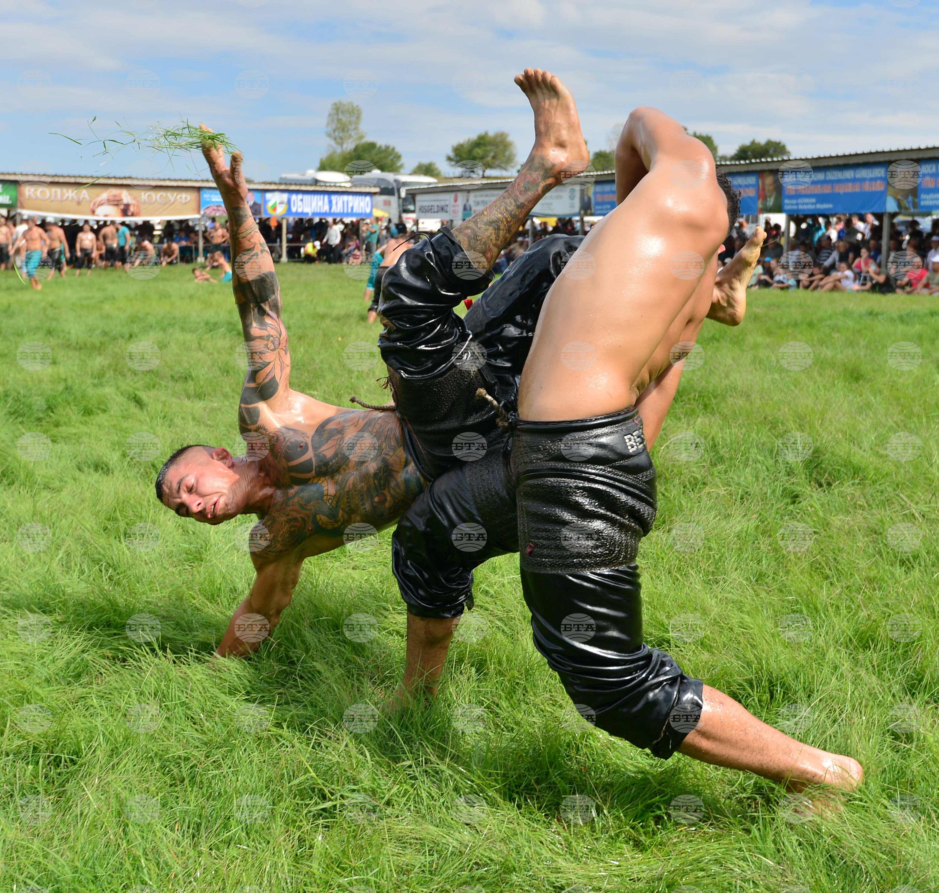 Село Черна - мазни борби