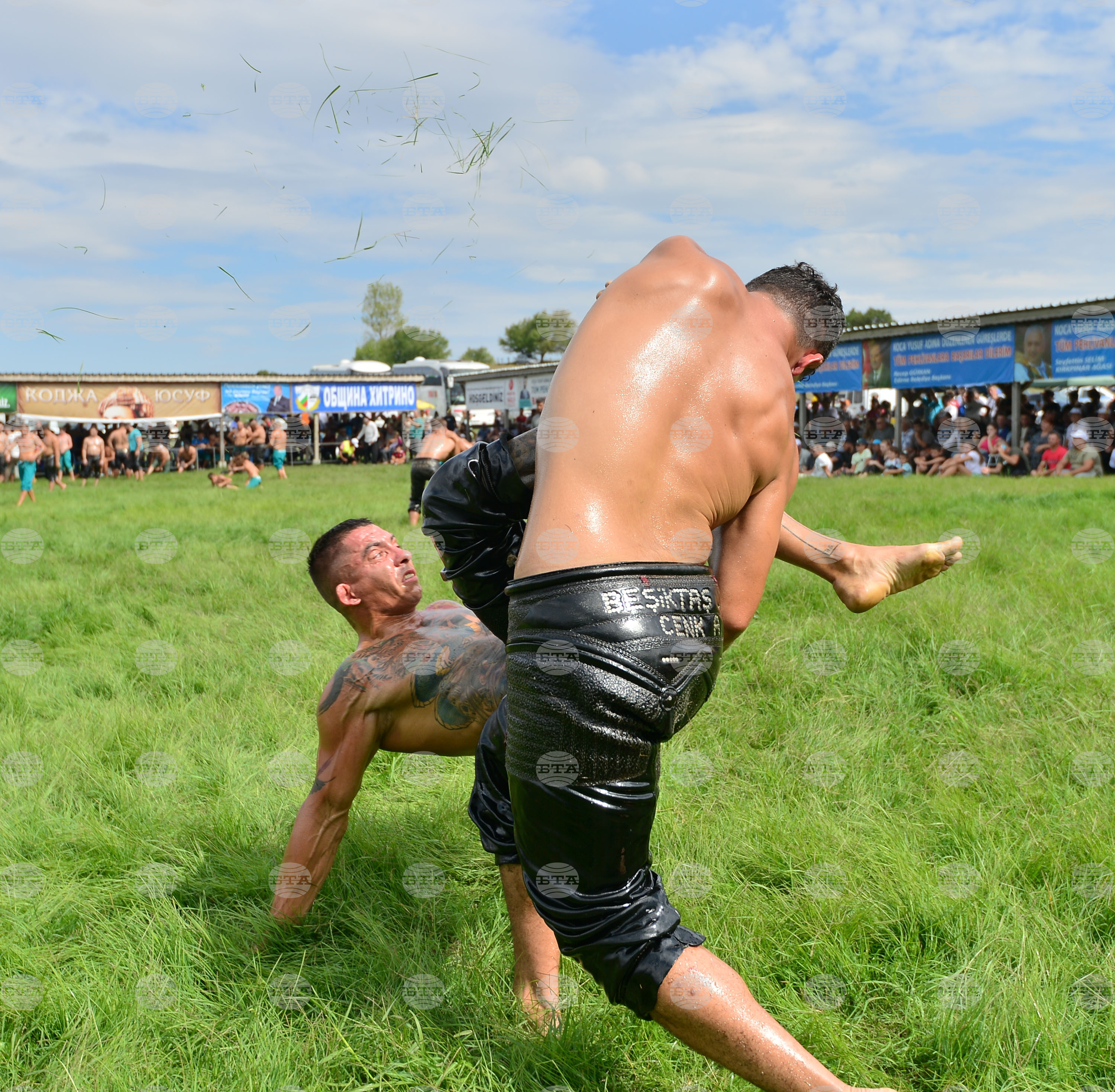 Село Черна - мазни борби