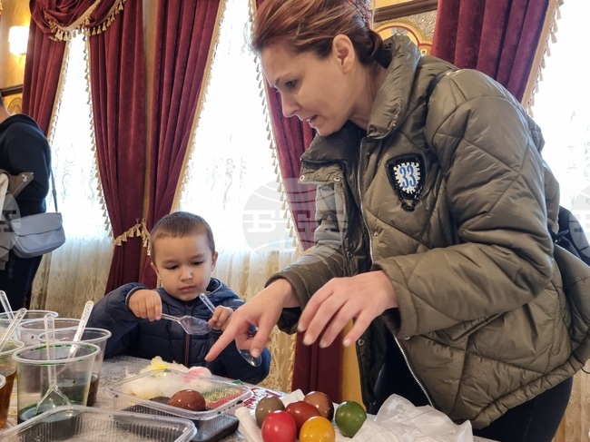 Кърджали - манастир "Св. Йоан Предтеча" - великденски яйца